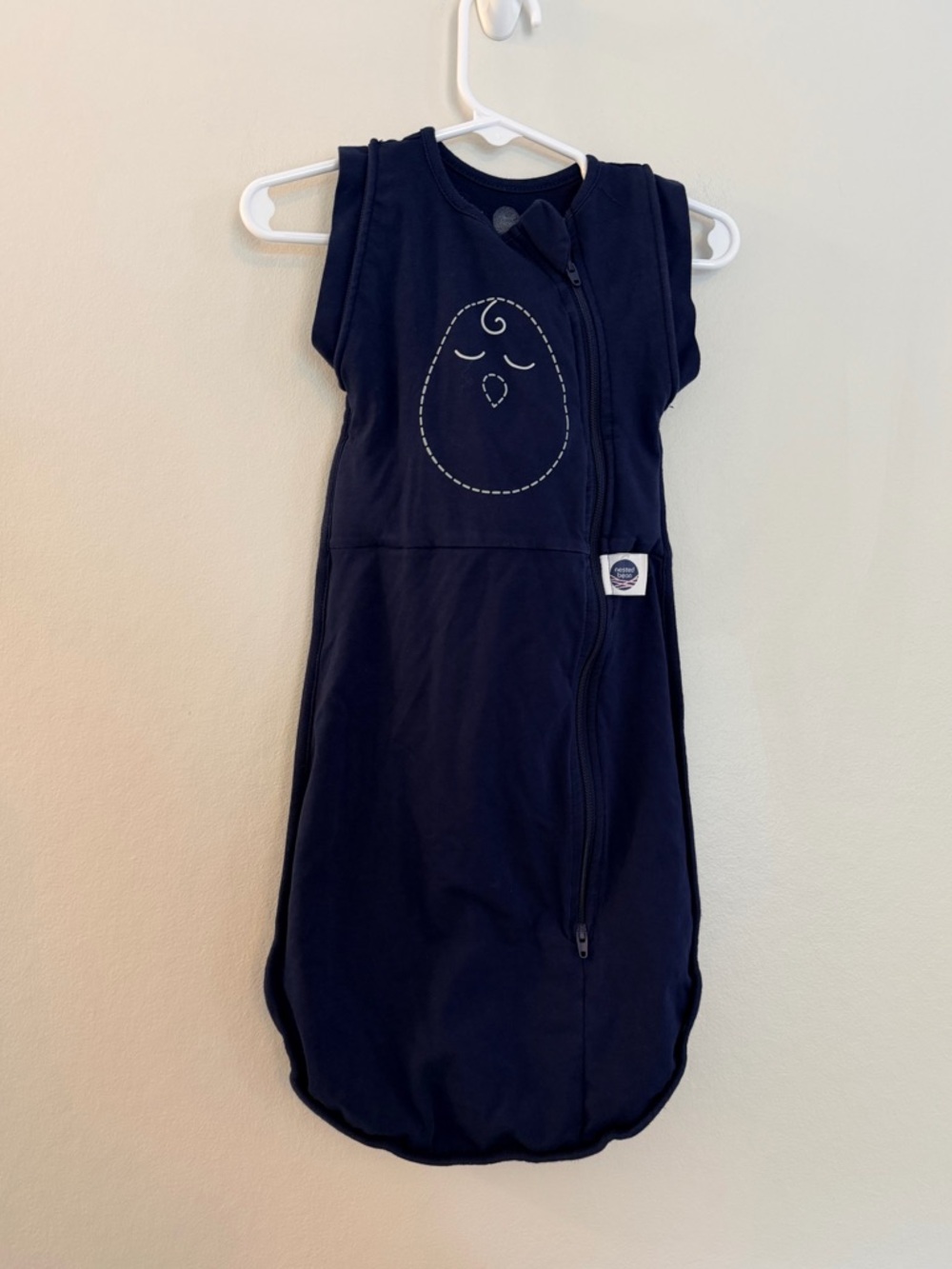 Nested Bean Zen One Navy Weighted Sleep Sack - Size 3-6 Months